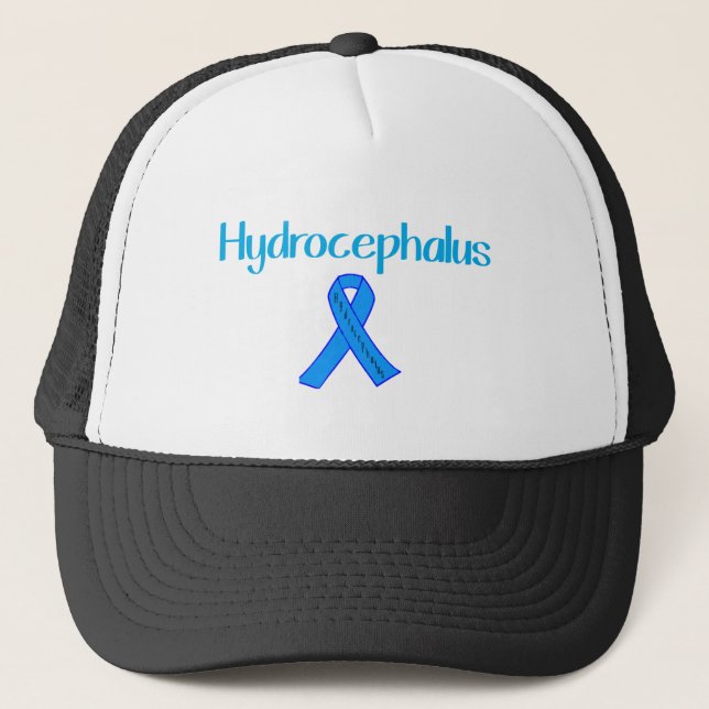 Hydrocephalus Truckerkappe (Vorderseite)