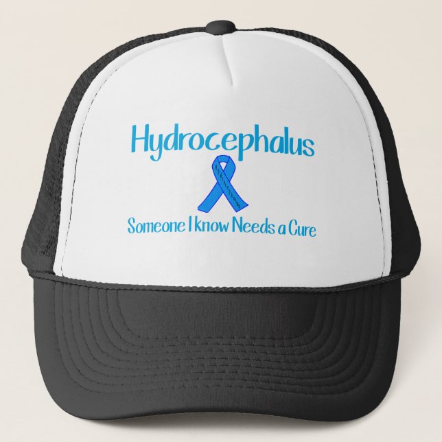 Hydrocephalus Truckerkappe (Vorderseite)