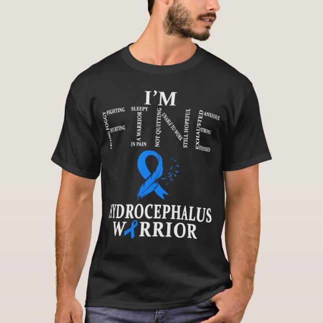 Hydrocephalus Warrior I T-Shirt (Vorderseite)