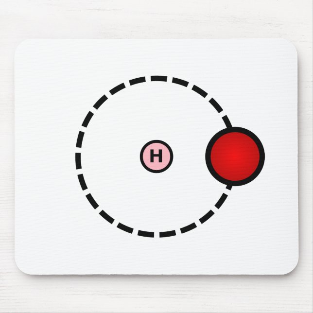 Hydrogen Atom Mousepad (Vorne)