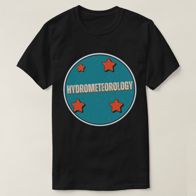 Hydrometeorologie T-Shirt (Design vorne)