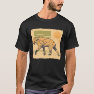 Hyena Animal Wild Hyena Artwork T-Shirt