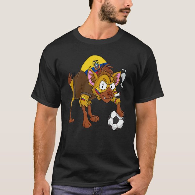 Hyena Fan Ecuador T-Shirt (Vorderseite)
