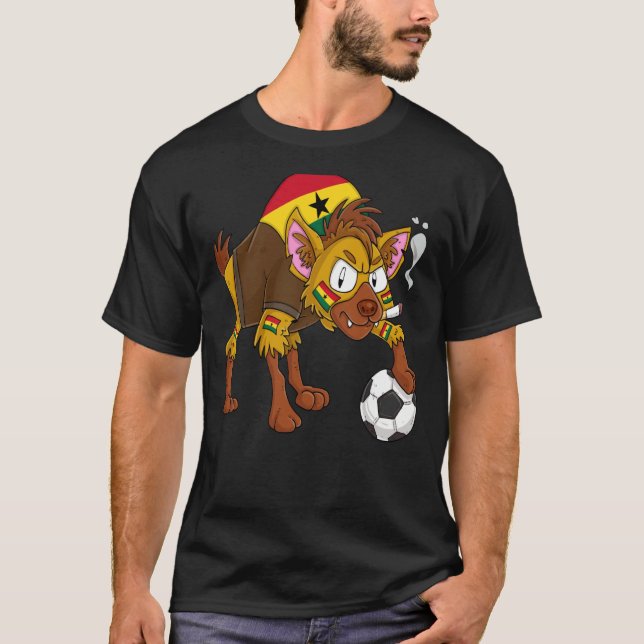Hyena Fan Ghana T-Shirt (Vorderseite)