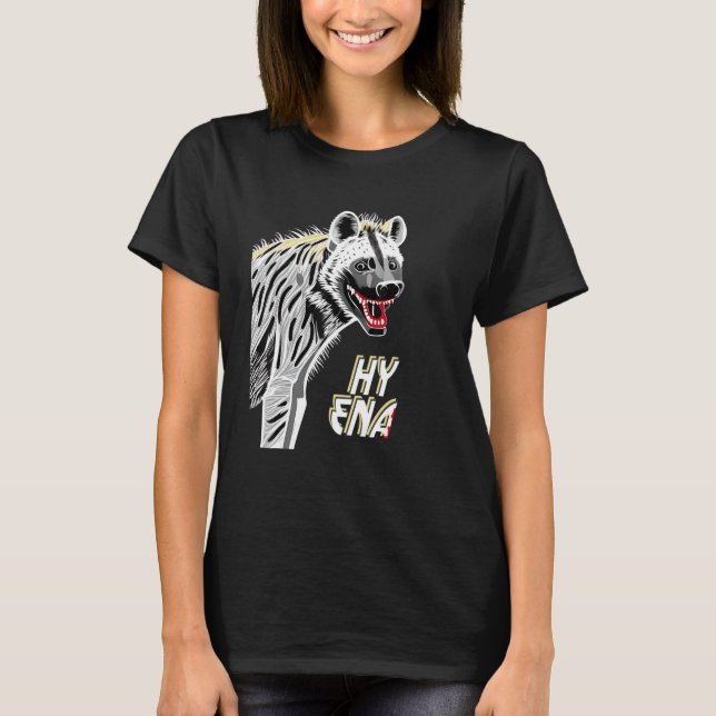 Hyena Gepunktet Hyaena T-Shirt (Vorderseite)