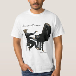 Hyena Piano Music Player Fantasy Shirt