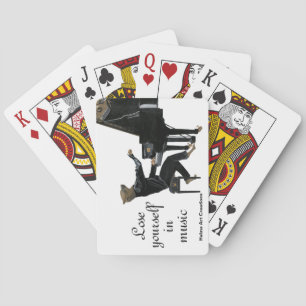 Hyena Piano Musik Fantasy Kunst, Dichtung und Musi Spielkarten