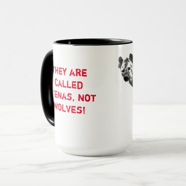 Hyena Tasse (Vorderseite Links)