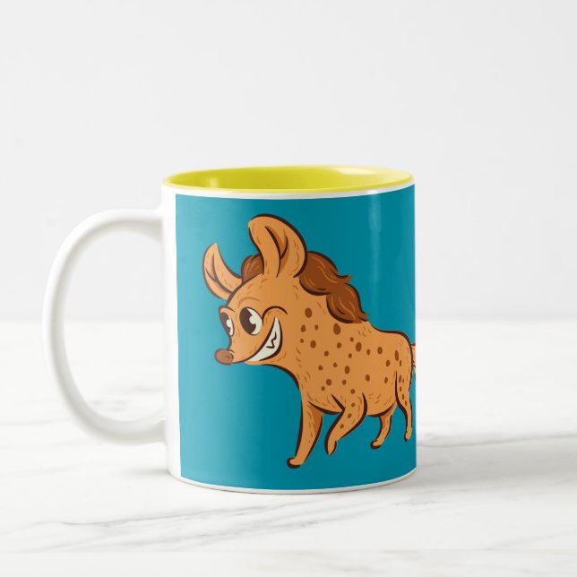 Hyena-Tasse Zweifarbige Tasse (Links)
