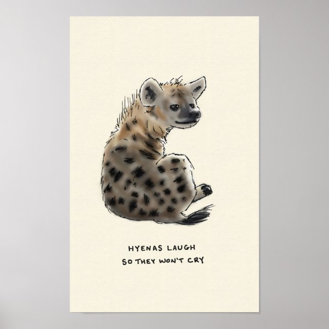 Hyena trivia poster (Vorne)