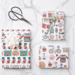 Hygee Christmas Jumper Pattern Geschenkpapier Set<br><div class="desc">Hygee Christmas Jumper Muster Packpapier Blatt von Ricaso</div>