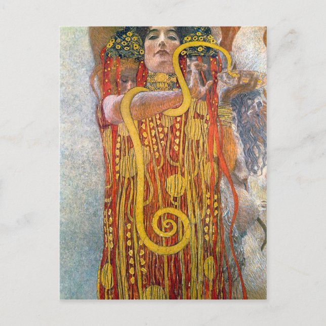 Hygeia durch Gustav Klimt Postkarte (Vorderseite)