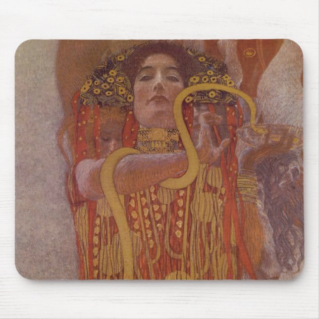 Hygeia ~ Gustav Klimt Mousepad (Vorne)