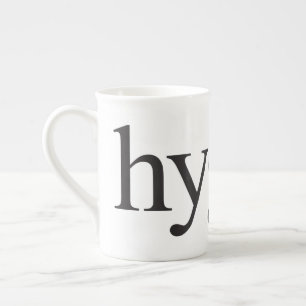Hygge Black and White Specialty Tasse