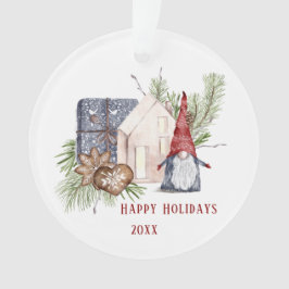 Hygge Christmas Niedlich Gnome Nordic Holidays Nam Ornament