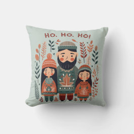 Hygge Christmas Scandinavian Cozy Family Kissen