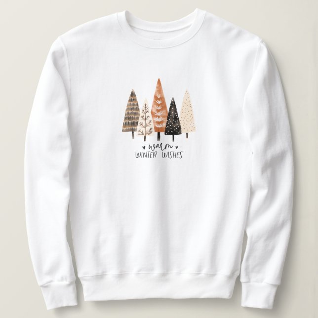 Hygge Christmas Tree Sweatshirt (Design vorne)