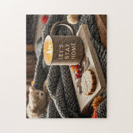 Hygge Cosy Night Celebrate gemütliche Nächte Puzzle