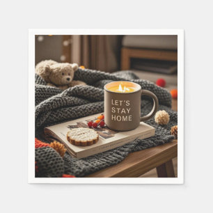 Hygge Cosy Night Celebrate gemütliche Nächte Serviette