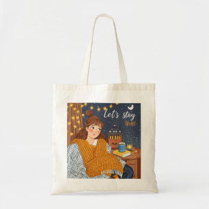 Hygge Cozy Candlelight Night Celebrate Tragetasche