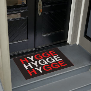 HYGGE Dänische Flagge Fußmatte