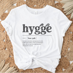 Hygge Definition Quote skandanavische gemütliche J T-Shirt
