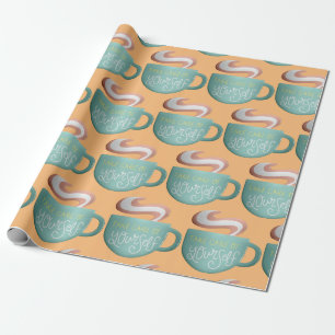 Hygge Drink Self-Care Thunder_Cove Geschenkpapier
