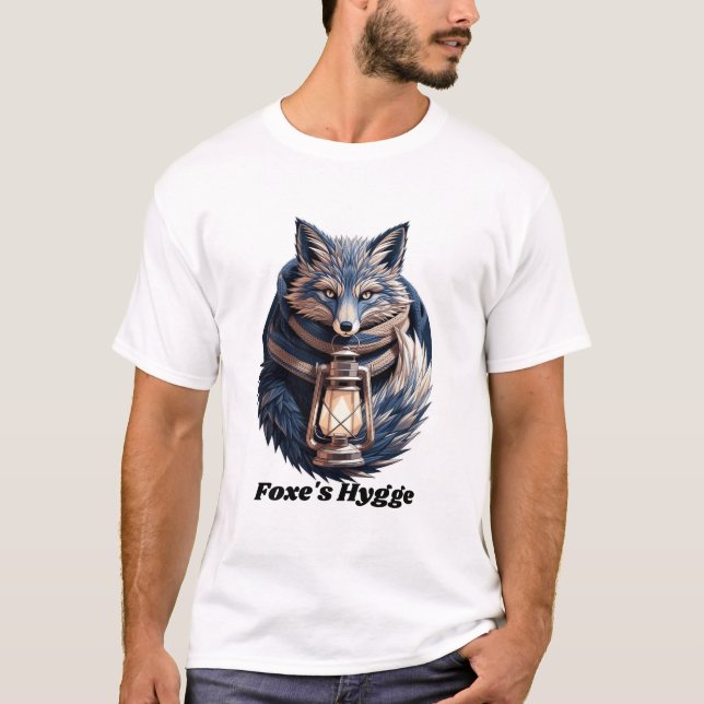 Hygge Ember Fox T-Shirt | Outsmarted Winter (Vorderseite)