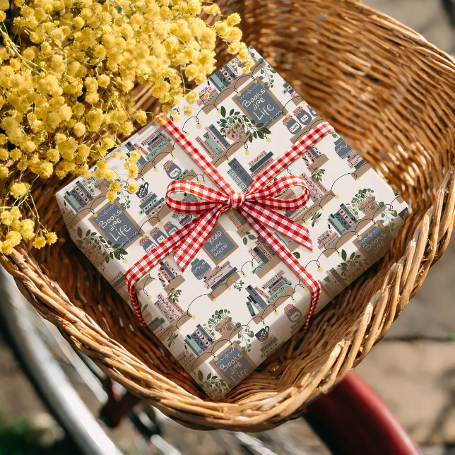 Hygge Gemütliche Büchercke Geschenkpapier (Von Creator hochgeladen)
