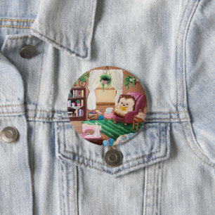 Hygge Igel Button