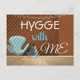HYGGE mit ME Cosy Zen Einladung Postkarte