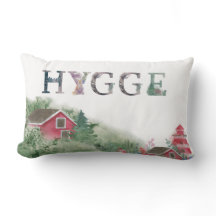 Hygge Pillows - Wasserfarbe Nordische Winterlandsc