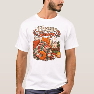 Hygge-Saison Kuschel-Winter-Katz-Shirt T-Shirt