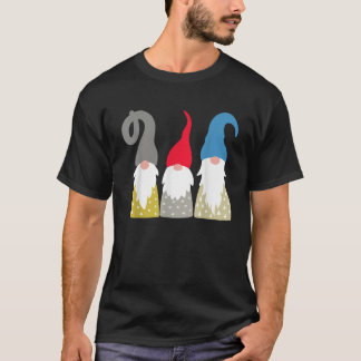 Hygge Weihnachtsgnome Feiertags-Gnome Lustige Gnom T-Shirt