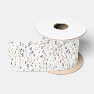 Hygge Wildblumen Meadow Satinband