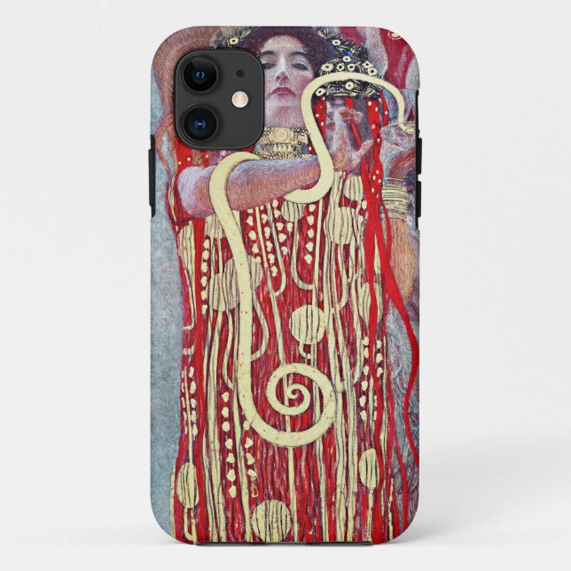 Hygieia von Gustav Klimt Case-Mate iPhone Hülle (Rückseite)