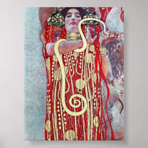 Hygieia von Gustav Klimt Poster