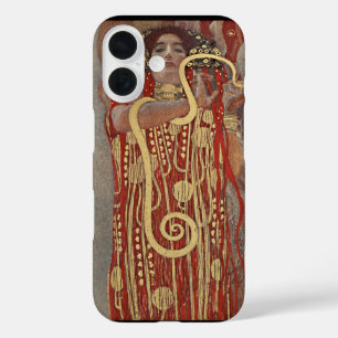 Hygieia von Gustav Klimt, Vintage Art Nouveau iPhone 16 Hülle