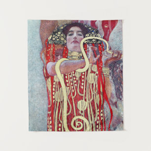 Hygieia von Gustav Klimt Wandteppich