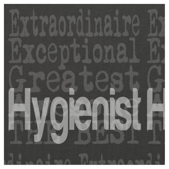 Hygieneminister Stoff (Nahaufnahme)