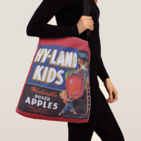Hyland Kids Washington Apples-Label aus den 1950er