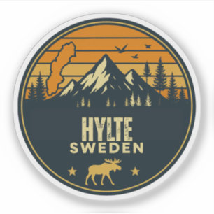 Hylte, Schweden Sverige Aufkleber