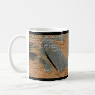 Hymn von Fannie Crosby Er versteckt mein Soul Tasse