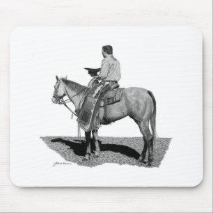 Hymnen-Cowboy Mousepad
