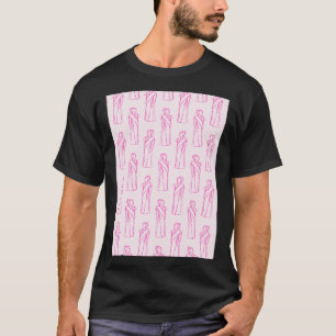 Hypatia Pink Hintergrund T-Shirt