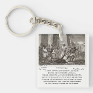 Hypatia von Alexandria Schlüsselanhänger