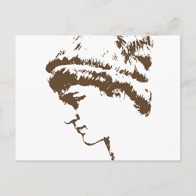 Hypatie Postkarte (Vorderseite)