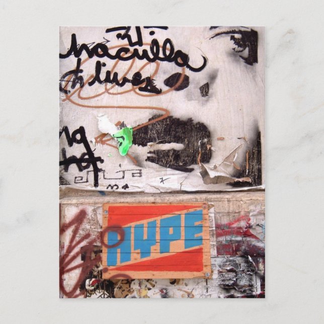 Hype-Postkarte Postkarte (Vorderseite)