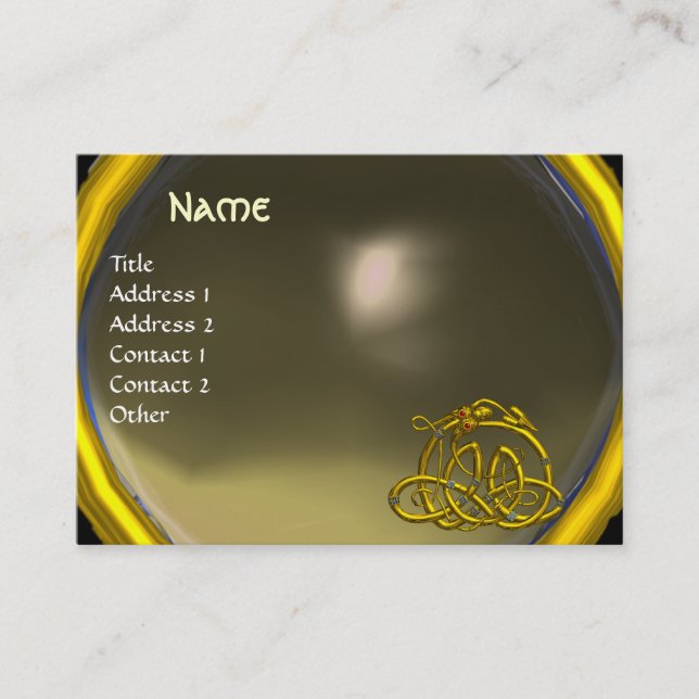 HYPER DRAGON AGATE , hellgrau Visitenkarte (Vorderseite)