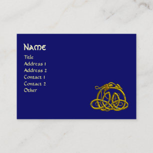 HYPER DRAGON, blau Visitenkarte